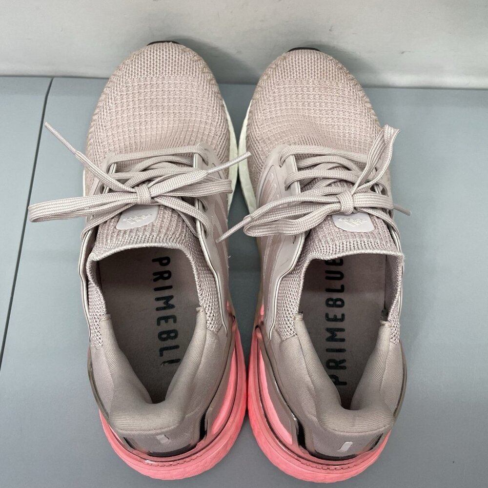 Adidas UltraBoost 20 Sneakers Shoes Running Training Athletic Mauve Pink Women 8 - Picture 9 of 13